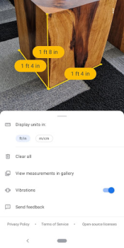 Download Google Measure Alat untuk Android tangkapan layar 5
