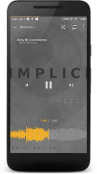 Download Music Player Mezzo Musik dan audio untuk Android tangkapan layar 2
