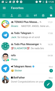 Download Plus Messenger Komunikasi untuk Android tangkapan layar 3