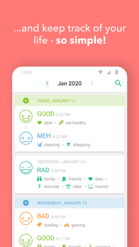 Download Daylio Journal - Mood Tracker Gaya hidup untuk Android tangkapan layar 4