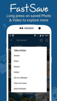 Download Video Downloader for Instagram Sosial untuk Android tangkapan layar 6