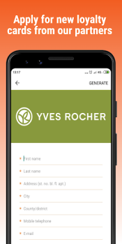 Download VirtualCards-Loyalty Cards Pembelian untuk Android tangkapan layar 3