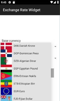 Download Exchange Rate Widget Keuangan untuk Android tangkapan layar 3