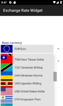 Download Exchange Rate Widget Keuangan untuk Android tangkapan layar 4