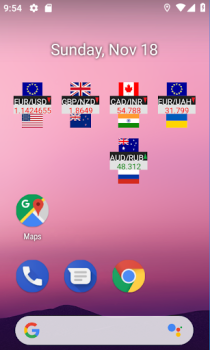 Download Exchange Rate Widget Keuangan untuk Android tangkapan layar 5