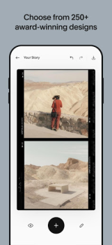 Download Unfold: Photo & Video Editor Seni dan Desain untuk Android tangkapan layar 3