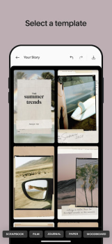 Download Unfold: Photo & Video Editor Seni dan Desain untuk Android tangkapan layar 4