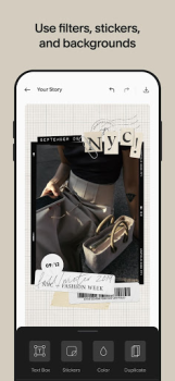 Download Unfold: Photo & Video Editor Seni dan Desain untuk Android tangkapan layar 7