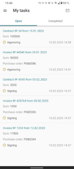 Download docuForce Bisnis untuk Android tangkapan layar 4