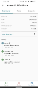 Download docuForce Bisnis untuk Android tangkapan layar 5