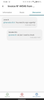 Download docuForce Bisnis untuk Android tangkapan layar 7