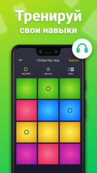 Download Drum Pad Machine - beat maker Musik dan audio untuk Android tangkapan layar 4