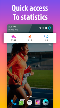Download Pedometer walking step Counter Kesehatan & Kebugaran untuk Android
