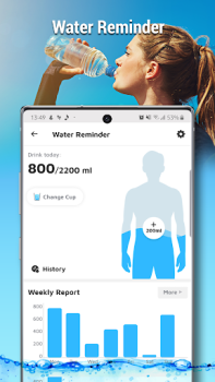 Download Step Counter - Pedometer & Map Kesehatan & Kebugaran untuk Android tangkapan layar 6