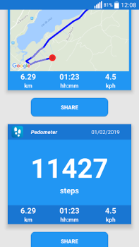 Download Pedometer app — Step Counter Kesehatan & Kebugaran untuk Android tangkapan layar 5