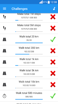 Download Pedometer app — Step Counter Kesehatan & Kebugaran untuk Android tangkapan layar 7