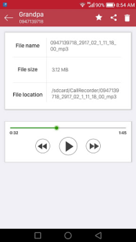 Download Automatic Call Recorder Alat untuk Android tangkapan layar 2