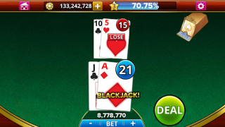 Download BLACKJACK! Permainan papan untuk Android tangkapan layar 2