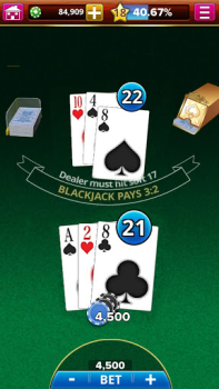 Download BLACKJACK! Permainan papan untuk Android tangkapan layar 3