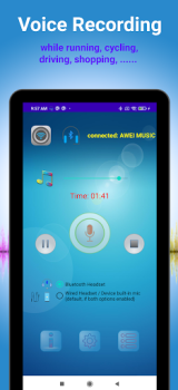 Download Earbuds Voice Recorder Musik dan audio untuk Android tangkapan layar 5