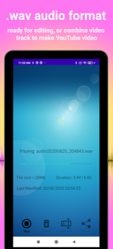 Download Earbuds Voice Recorder Musik dan audio untuk Android tangkapan layar 7