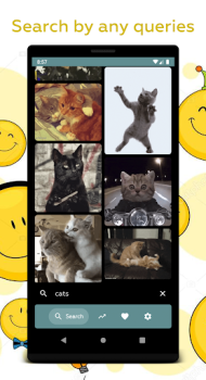 Download GIF - GIF for SMS download GIF Hiburan untuk Android tangkapan layar 2