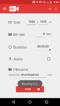 Download Rec. (Screen Recorder) Pemutar & Editor Video untuk Android tangkapan layar 4