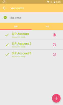 Download Zoiper IAX SIP VOIP Softphone Komunikasi untuk Android tangkapan layar 7