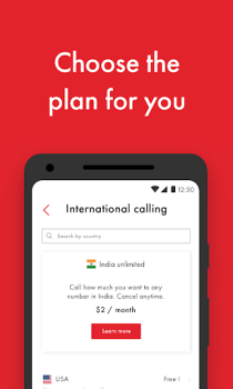 Download Rebtel: Calls and Recharges Komunikasi untuk Android tangkapan layar 5