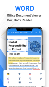 Download Word Office - Word Docx, Word Viewer for Android Kerja untuk Android tangkapan layar 2