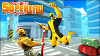 Download Real Ninja Superhero Las Vegas Game aksi untuk Android tangkapan layar 3