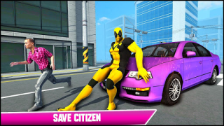 Download Real Ninja Superhero Las Vegas Game aksi untuk Android tangkapan layar 7