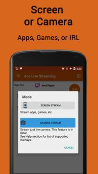 Download Ace Live Streaming Alat untuk Android tangkapan layar 3