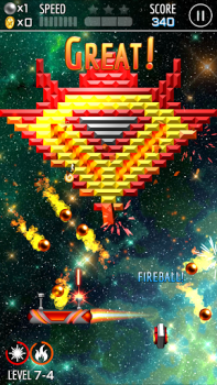 Download Astroball - Brick Breaker (Ad Free) Arkade untuk Android tangkapan layar 2