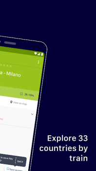 Download Eurail/Interrail Rail Planner Peta dan navigasi untuk Android tangkapan layar 2