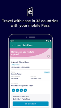 Download Eurail/Interrail Rail Planner Peta dan navigasi untuk Android tangkapan layar 5