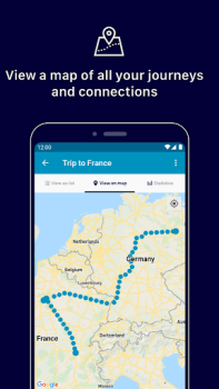 Download Eurail/Interrail Rail Planner Peta dan navigasi untuk Android tangkapan layar 7