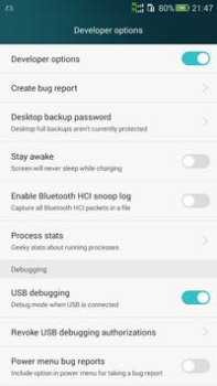 Download Development Settings Alat untuk Android tangkapan layar 6