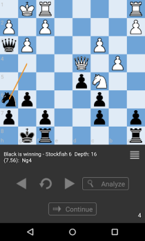 Download Chess Tactic Puzzles Permainan meja untuk Android tangkapan layar 2