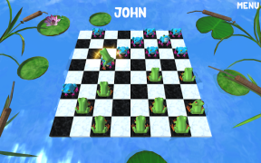 Download Frog Checkers Permainan meja untuk Android tangkapan layar 3