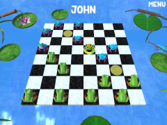 Download Frog Checkers Permainan meja untuk Android tangkapan layar 4
