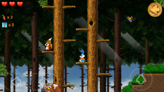 Download Beeny Rabbit Adventure Platformer World Arkade untuk Android tangkapan layar 2