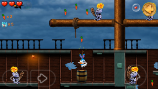 Download Beeny Rabbit Adventure Platformer World Arkade untuk Android tangkapan layar 6