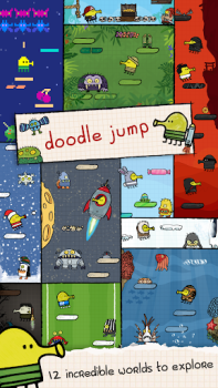 Download Doodle Jump Arkade untuk Android tangkapan layar 2