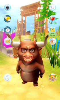 Download My Talking Bull Permainan kasual untuk Android tangkapan layar 2