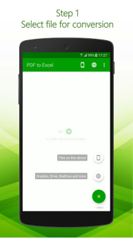 Download PDF to Excel - PDF File Conver Kerja untuk Android tangkapan layar 2