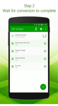 Download PDF to Excel - PDF File Conver Kerja untuk Android tangkapan layar 3