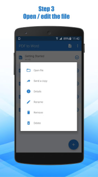 Download PDF to Word Converter Kerja untuk Android tangkapan layar 4