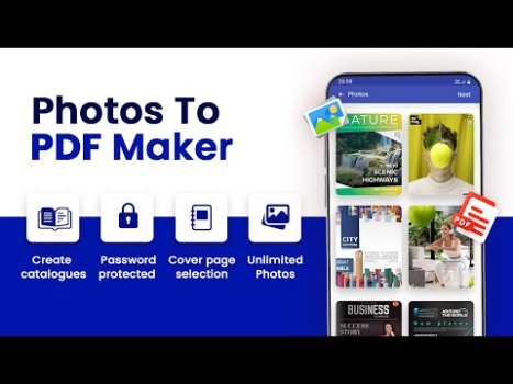 Download Photos to PDF: Image PDF maker Alat untuk Android