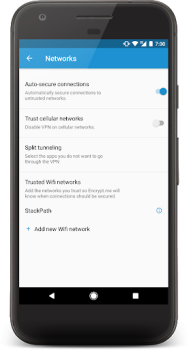 Download Encrypt.me - Super Simple VPN Alat untuk Android tangkapan layar 5